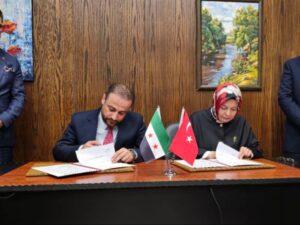 توقيع بروتوكل سوري تركي للتعاون في ترميم المدارس المدمرة
