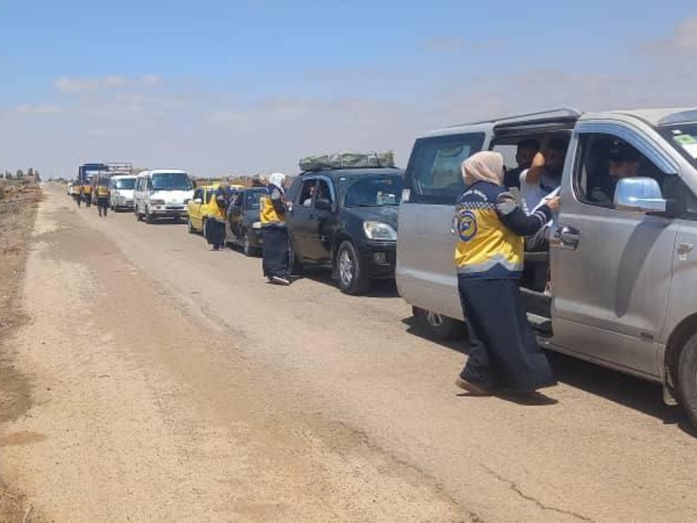 الدفاع المدني: إجلاء مئات الأشخاص من السويداء