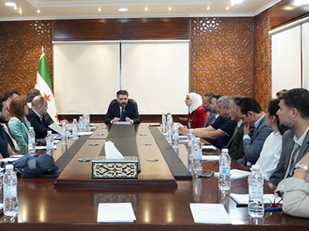 The Minister of Culture discusses with an Italian organization ways of cooperation in the field of cultural heritage protection.