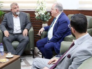 وزير المالية يلتقي مع محافظ درعا لبحث تمويل مشاريع خدمية