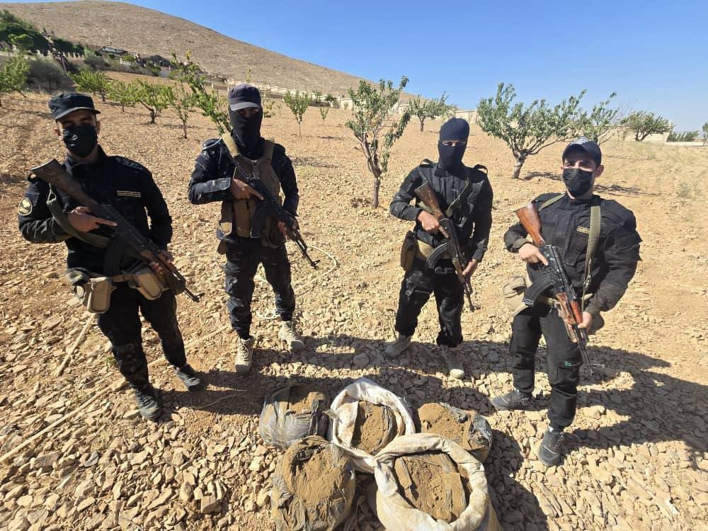 قادمة من لبنان.. حرس الحدود يضبط شحنة حشيش مخدر في منطقة النبك