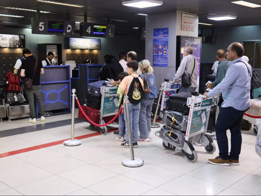 الهيئة العامة للطيران المدني توضح أسباب نشاط حركة السفر عبر مطار دمشق الدولي