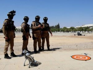 وزارة الداخلية تؤمن معرض دمشق باستخدام روبوتات وطائرات استطلاع حديثة
