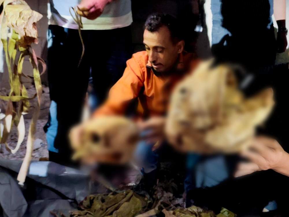 الدفاع المدني ينتشل أربع جثث عليها آثار تعذيب بريف حمص