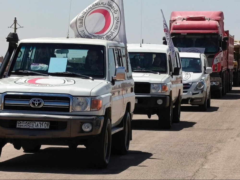 دخول قافلة مساعدات جديدة تحمل محروقات وخدمات إنسانية إلى السويداء