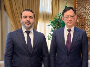 الشيباني يبحث مع السفير الصيني