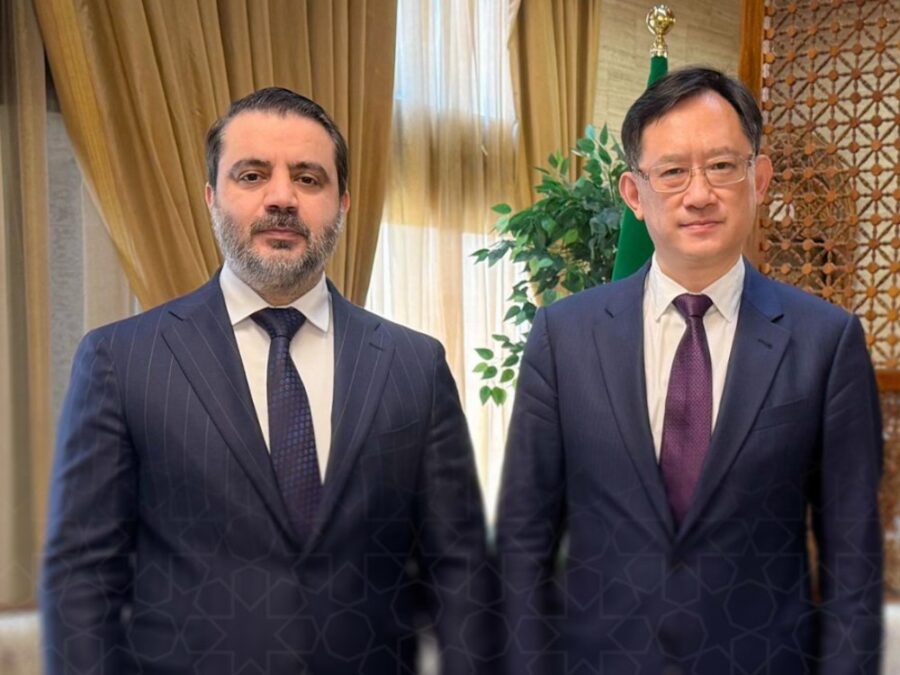 الشيباني يبحث مع السفير الصيني