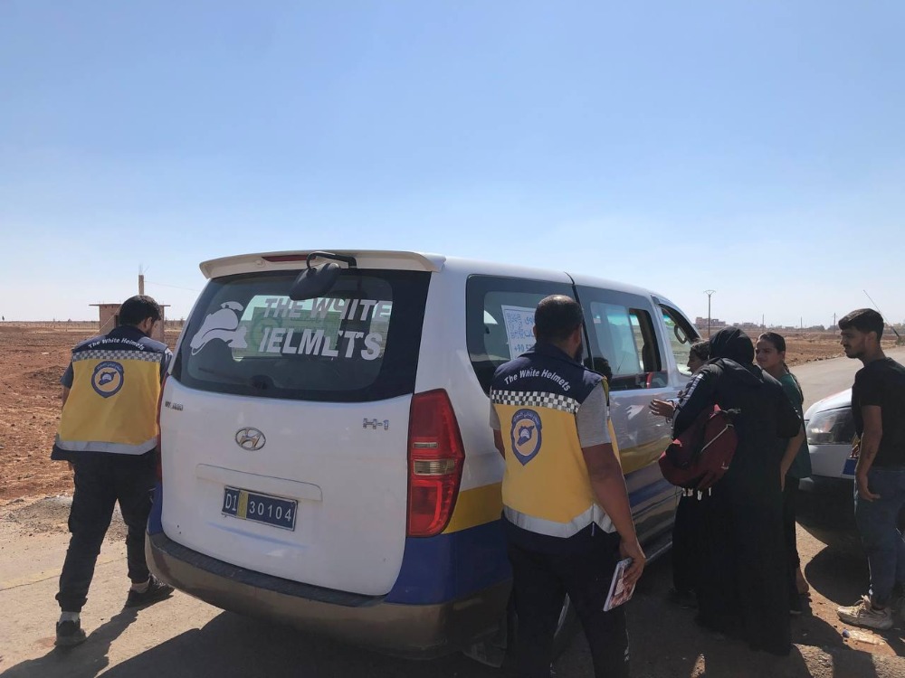 الدفاع المدني: دخول وخروج 28 عائلة من السويداء خلال يومين