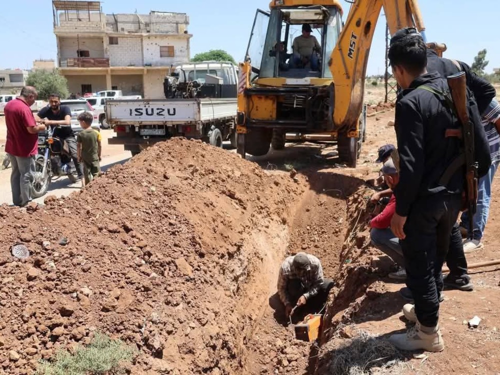 محافظة درعا توجه إنذاراً لأصحاب التعديات على خط مياه الشرب