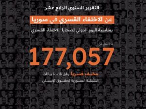 الشبكة السورية: النظام البائد مسؤول عن غالبية ضحايا التغييب القسري