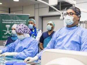 مركز الملك سلمان يدشّن مشروعين طبيين في دمشق