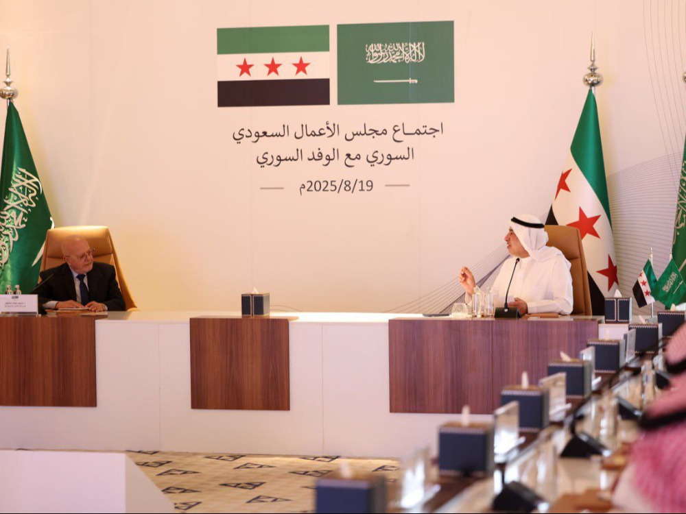 وزير الاقتصاد يلتقي رجال أعمال سوريين وسعوديين في الرياض