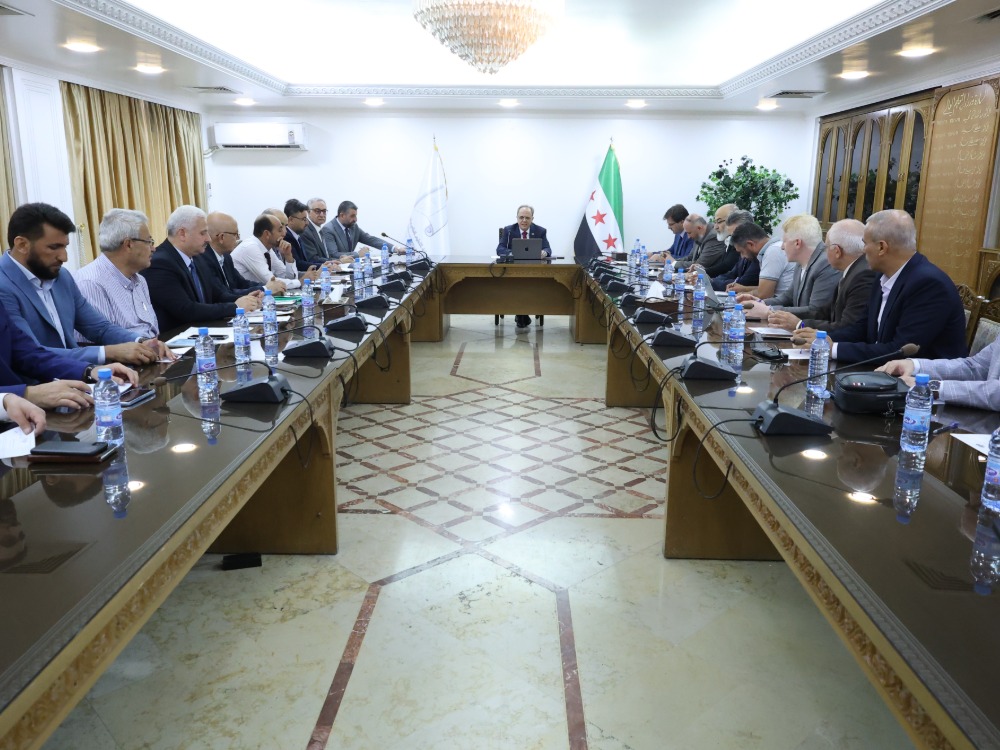 اجتماع المجلس الأعلى للتعليم التقاني برئاشة وزير التعليم العالي والبحث العلمي مروان الحلبي