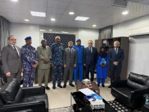 الوفد التقني السوري يلتقي مدير إدارة الهجرة والجوازات في السودان