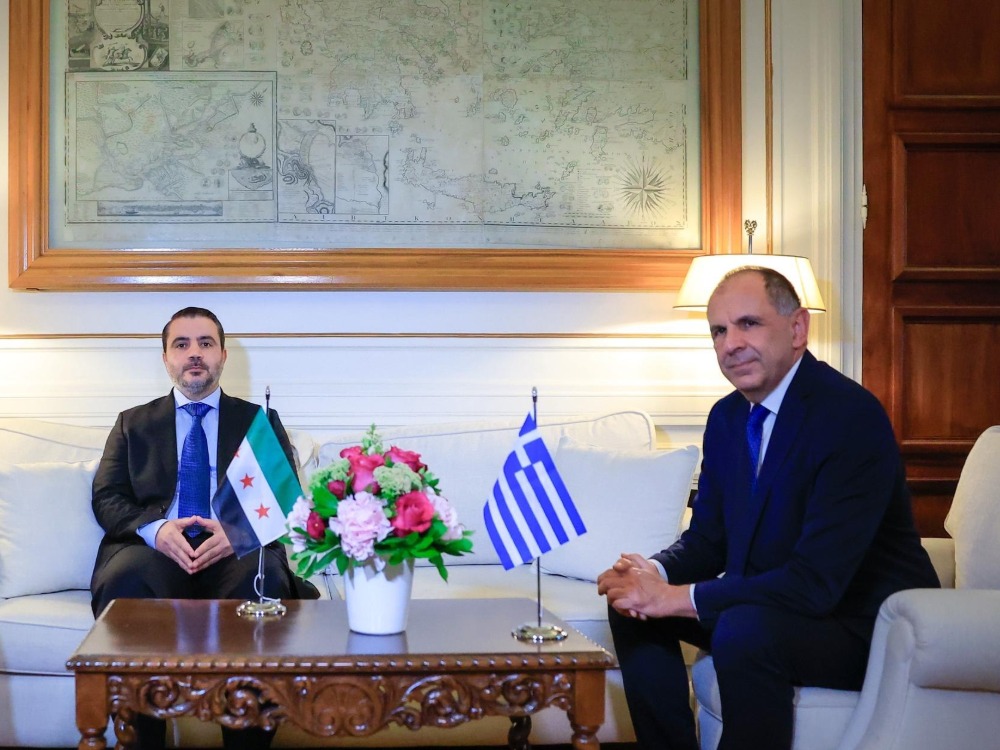 الشيباني يلتقي نظيره اليوناني في العاصمة أثينا لإجراء مباحثات ثنائية