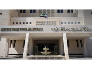 وزارة الخارجية والمغتربين تدين الاعتداء الإسرائيلي على مدينة الكسوة بريف دمشق