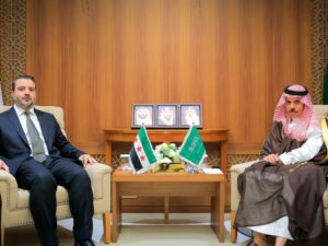على هامش اجتماع جدة.. الشيباني يلتقي نظيريه السعودي والتركي