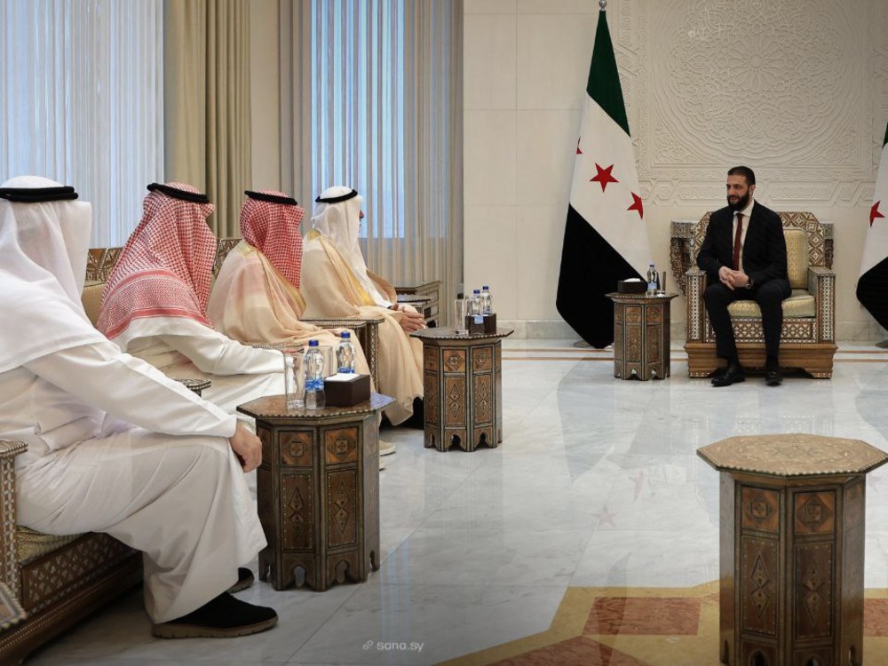 الرئيس الشرع يبحث مع مساعد وزير الاستثمار السعودي سبل تعزيز التعاون الاقتصادي