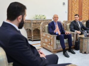 الرئيس الشرع يستقبل وفداً أميركياً رفيع المستوى في دمشق