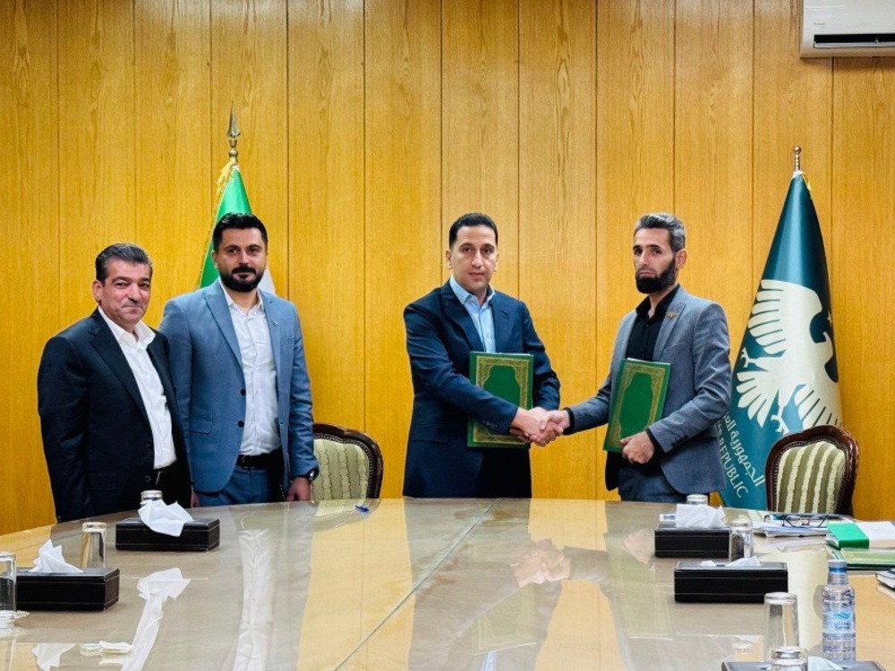 المؤسسة العامة للكهرباء توقع مع الشركة السورية التركية للطاقة اتفاقية لإنشاء محطة توليد كهرباء بالطاقة الشمية في حماة