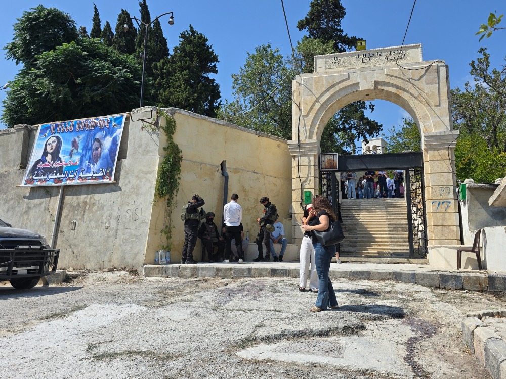 افتتاح كنيسة "القديسة آنا" في قرية اليعقوبية غربي إدلب