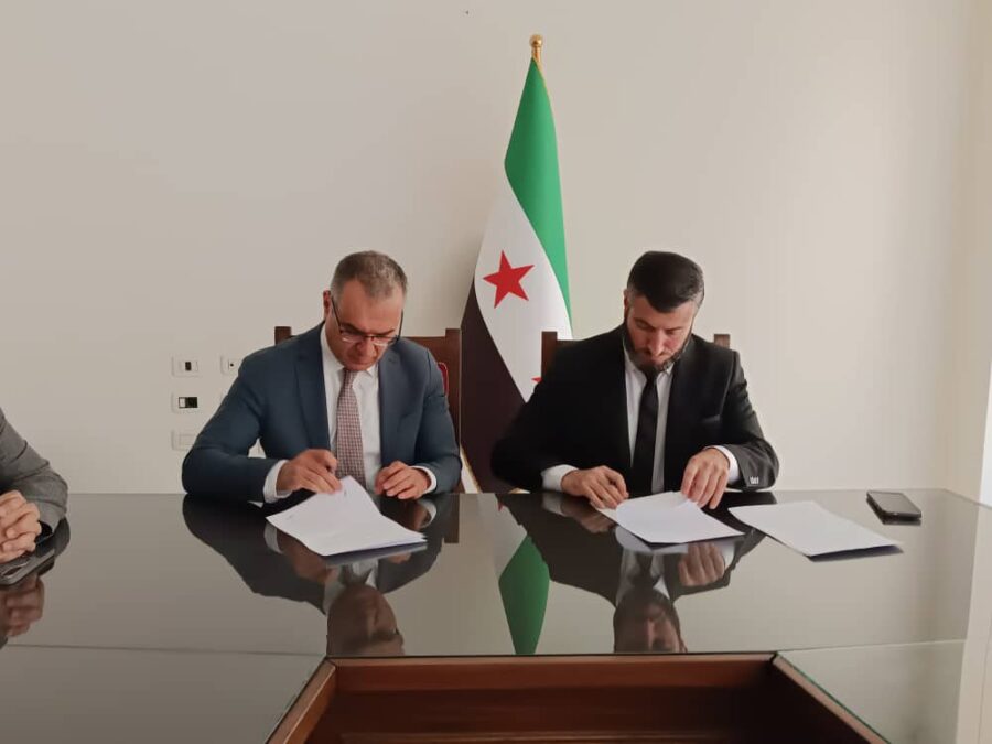 الإدارة العامة للمياه توقع مذكرة تفاهم مع منظمة وحدة تنسيق الدعم