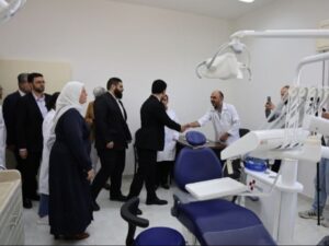 وزير الصحة يفتتح مركز الهيجانة الصحي في ريف دمشق