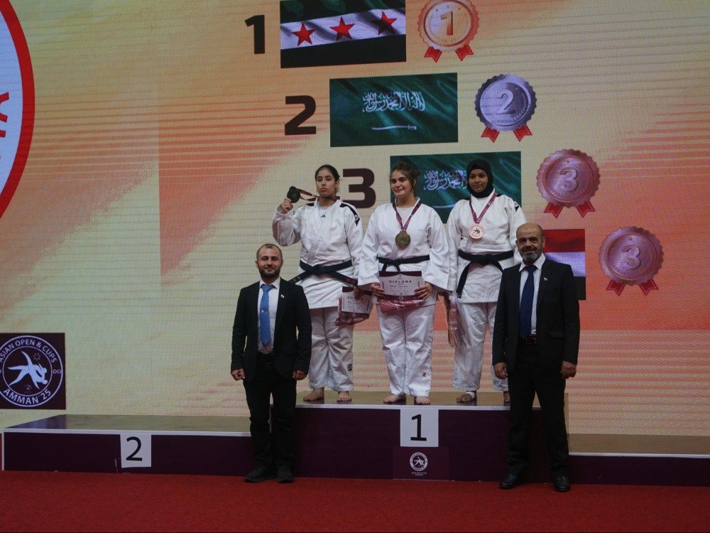 منتخب سوريا يحرز 11 ميدالية في بطولة آسيا المفتوحة للجودو بالأردن