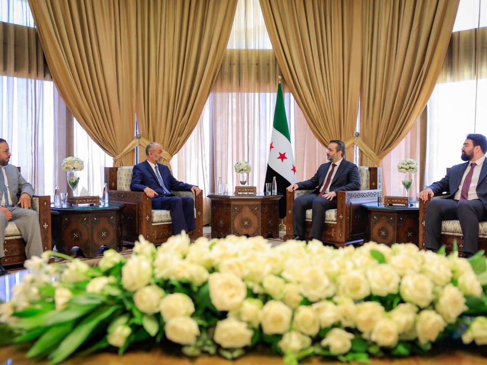 الشيباني يبحث مع رئيس المجلس العالمي للتسامح والسلام التعاون المشترك