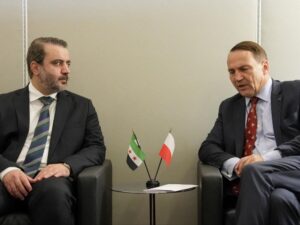 الوزير الشيباني يلتقي نظيره البولندي في نيويورك