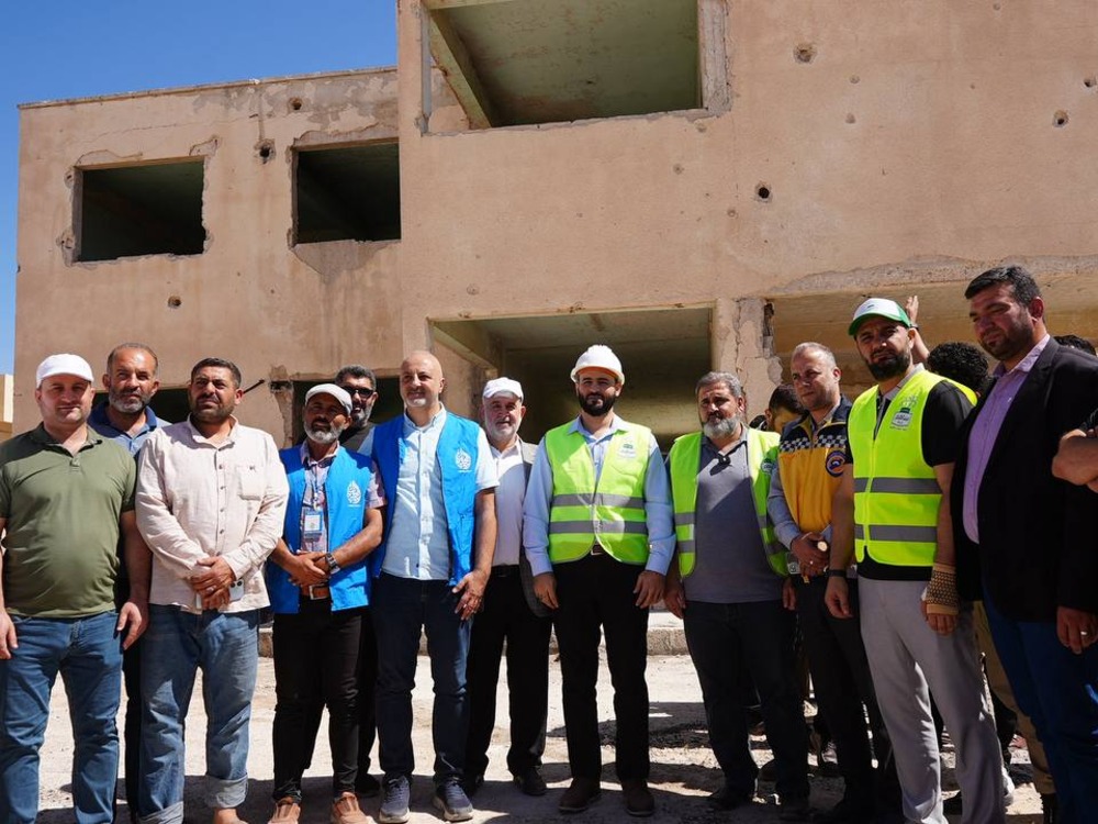 محافظة حلب تطلق حملة "ساهم فيها" لإزالة الأنقاض في تل رفعت