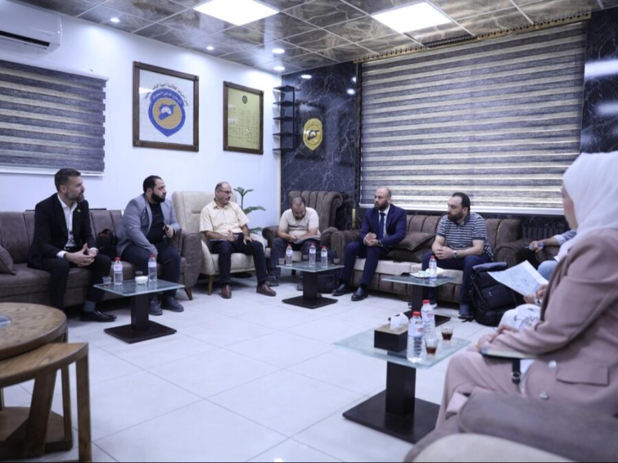 الدفاع المدني يناقش مع محافظة دمشق تنفيذ مشاريع خدمية في حي القابون