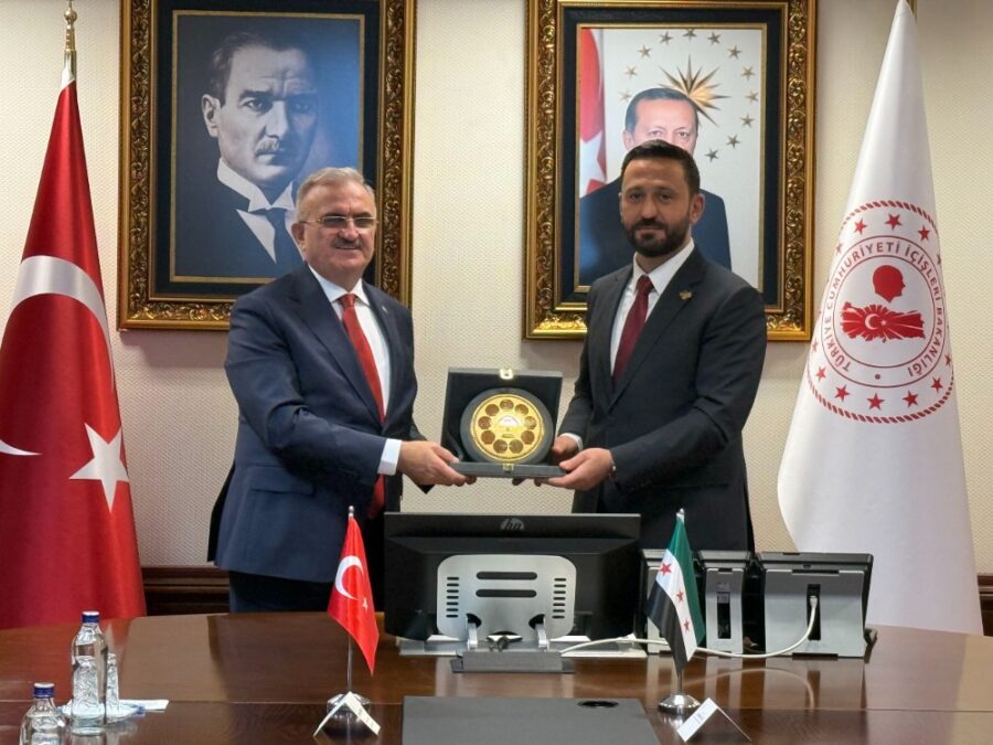 معاون وزير الداخلية للشؤون الأمنية يلتقي نائب وزير الداخلية التركي