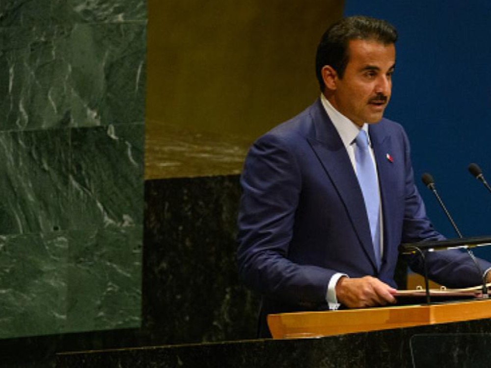 أمير دولة قطر: سوريا تشهد مرحلة جديدة وعلى المجتمع الدولي الوقوف إلى جانبها