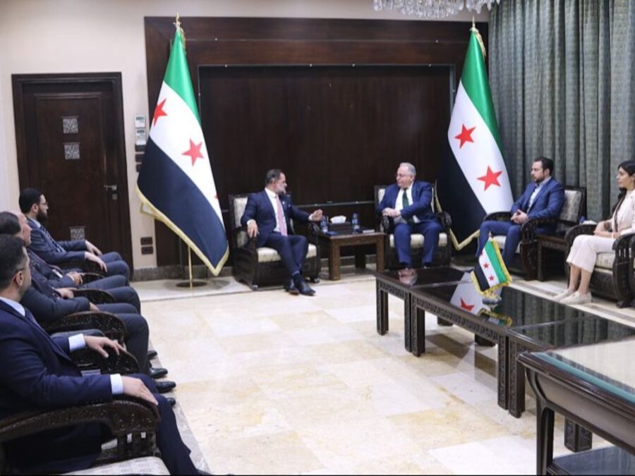في دمشق.. وزير المالية يناقش عضو كونغرس أمريكي آفاق التعاون في القطاع المالي