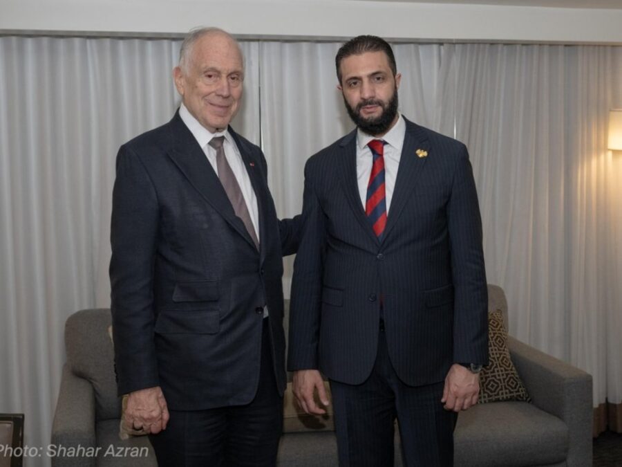 الكونغرس اليهودي: أجرينا نقاشا إيجابيا مع الرئيس الشرع