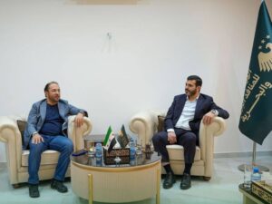 الهيئة العامة للمنافذ تبحث تطوير المرافئ مع وفدين أوكراني وإماراتي