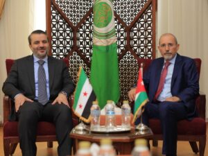 الشيباني يشارك في الدورة 164 للجامعة العربية ويلتقي نظيره الأردني على هامشها