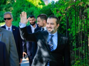 الشيباني من واشنطن: متفائلون برفع كامل العقوبات عن سوريا بما فيها قانون قيصر
