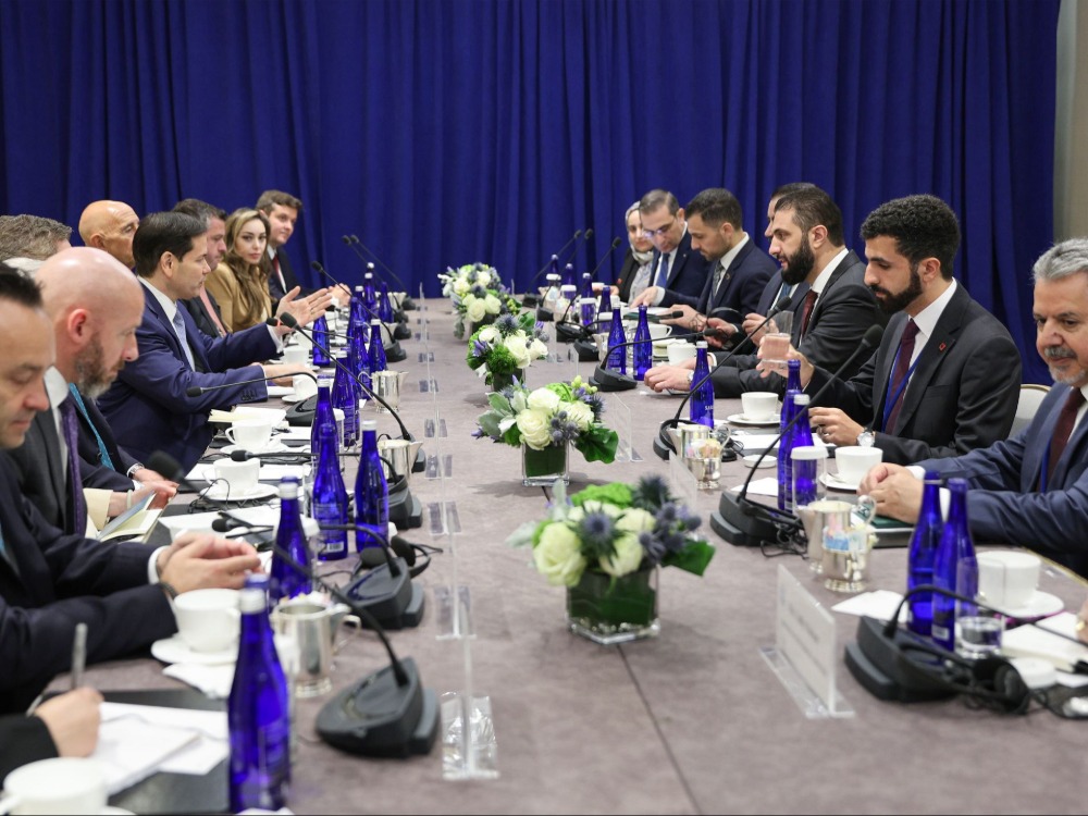 روبيو: ناقشت مع الرئيس الشرع أهدافنا المشتركة في سوريا مستقرة وذات سيادة