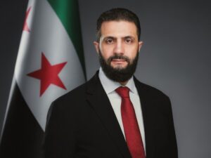 ندوة-تجمع-الرئيس-الشرع-والقائد-السابق للاستخبارات الامريكية