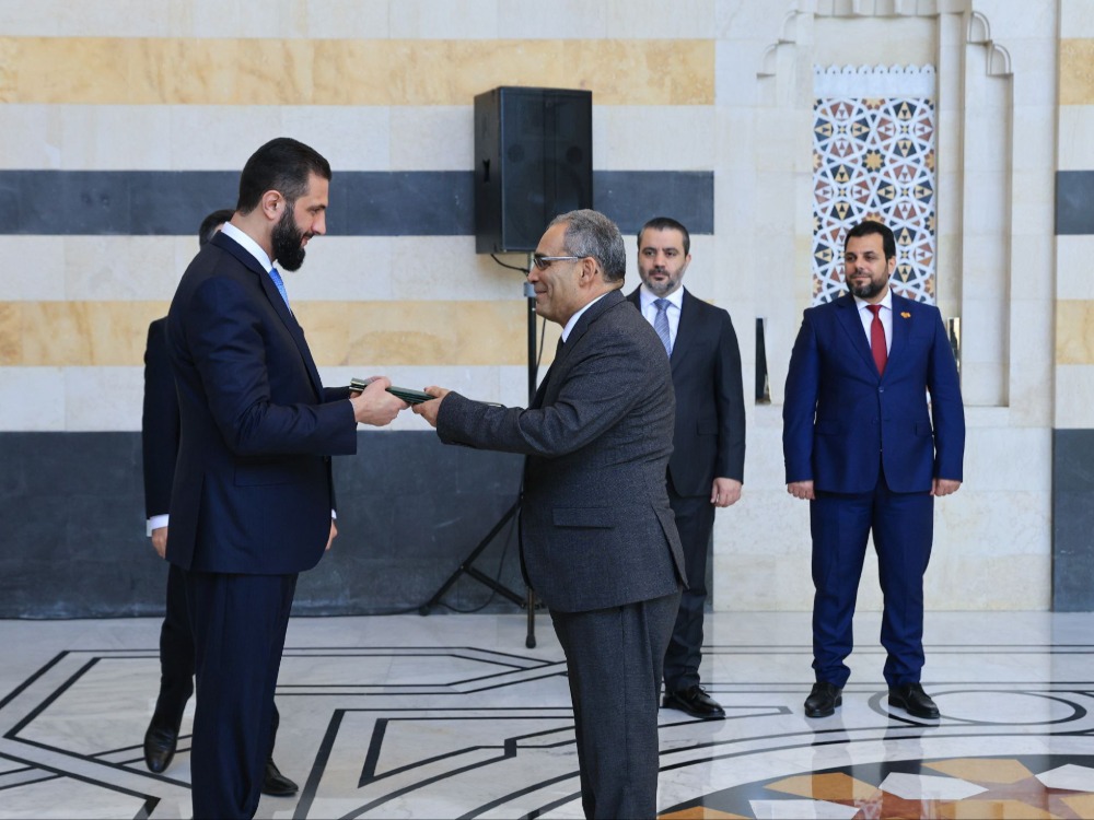 الرئيس الشرع يتسلّم أوراق اعتماد سفراء جدد في سوريا