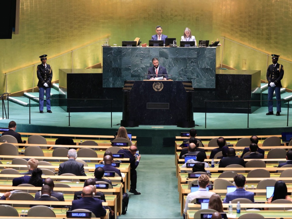 تفاعل رسمي واسع مع خطاب الرئيس الشرع في الأمم المتحدة