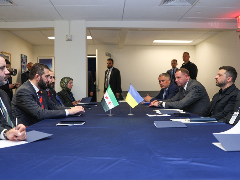 الرئيس الأوكراني: مستعدون لدعم استقرار الشعب السوري