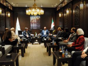 اتحاد غرف التجارة يبحث مع وفد من غرفة التجارة الأميركية آفاق التعاون