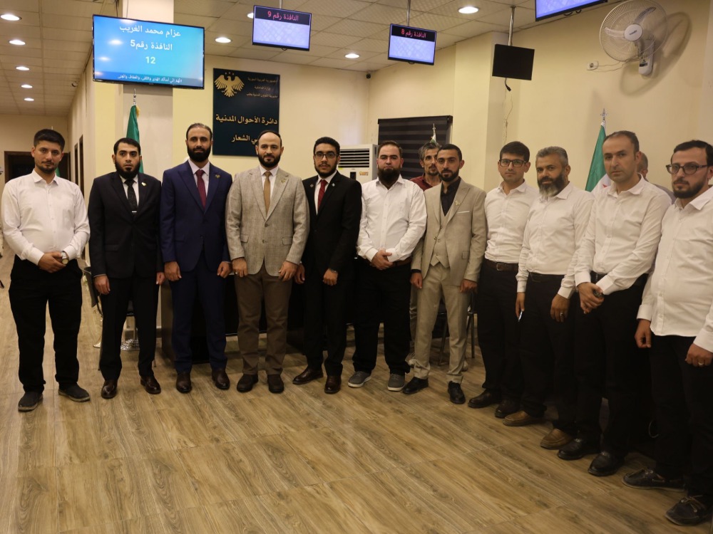 محافظ-حلب-يفتتح-فرعاً-جديداً-للسجل-المدني