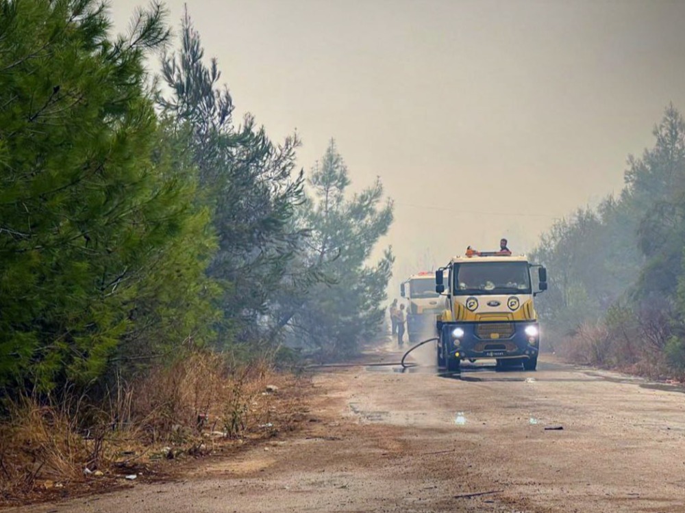 الدفاع المدني: سيطرنا على معظم الحرائق في جبل التركمان