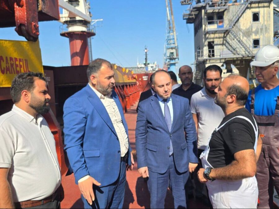 وصول باخرتي قمح إلى مرفأ طرطوس لصالح مؤسسة الحبوب