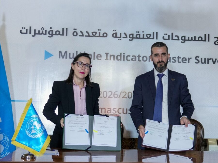 اليونيسف: المسح العنقودي الذي أطلقته سوريا هو الأكبر منذ عقدين