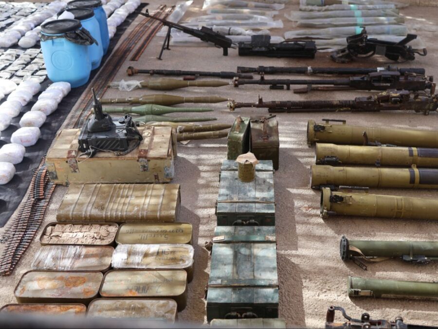 الأمن الداخلي ومكافحة المخدرات يضبطان أسلحة ومواد مخدرة في درعا